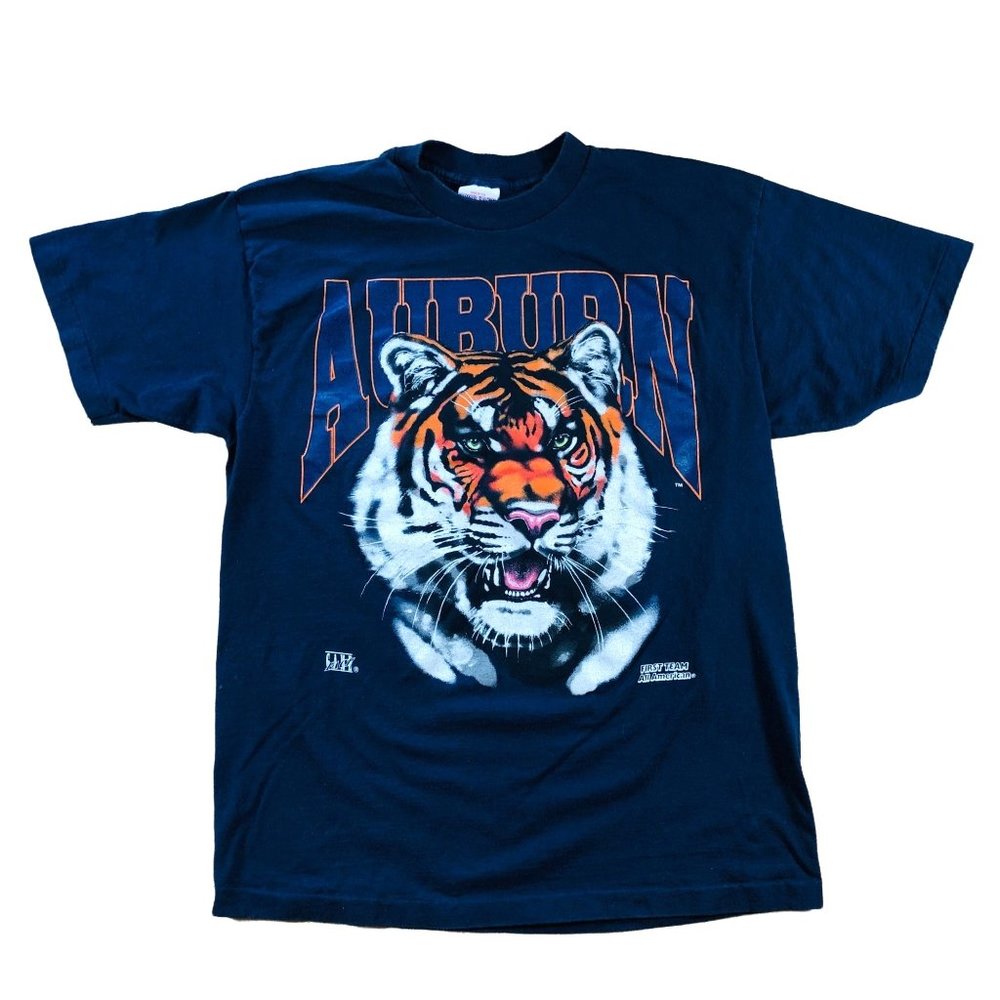 Auburn Tigers, First Team All American By Laai Size XL Made In The USA T-Shirt